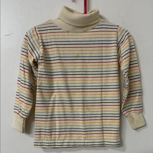 Buster Brown Multicolor Striped Turtleneck Shirt